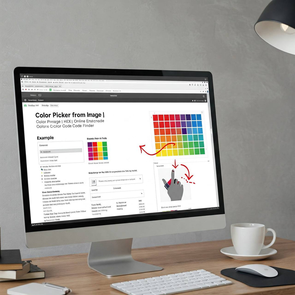 Color Picker from Image | Online HEX, RGB, HSL Color Code Finder